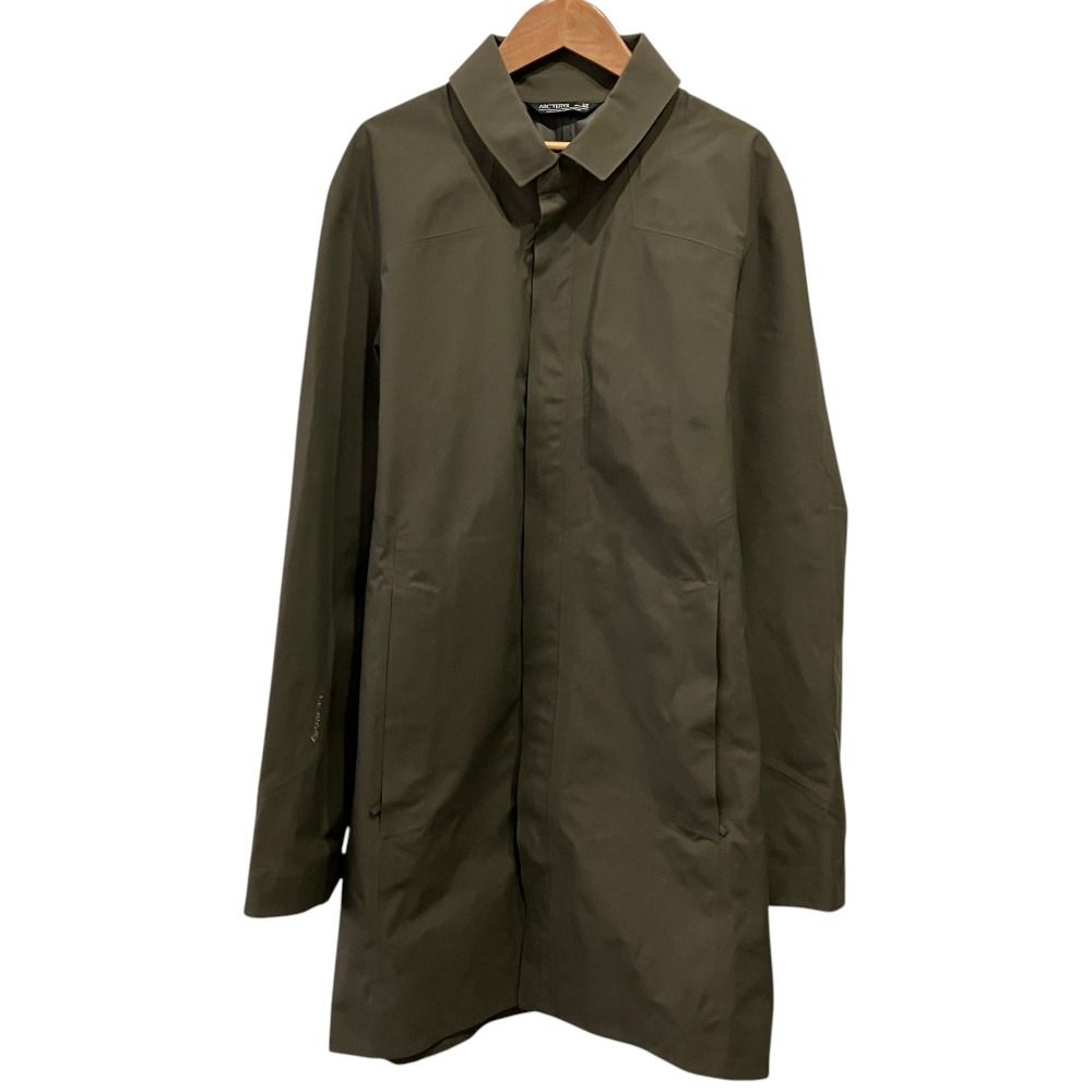 美品 ARC'TERYX アークテリクス KEPPEL TRENCH COAT GORE-TEX ケッペル トレンチコート 19718 サイズS カーキ メンズ 古着 中古 USED 26,426円