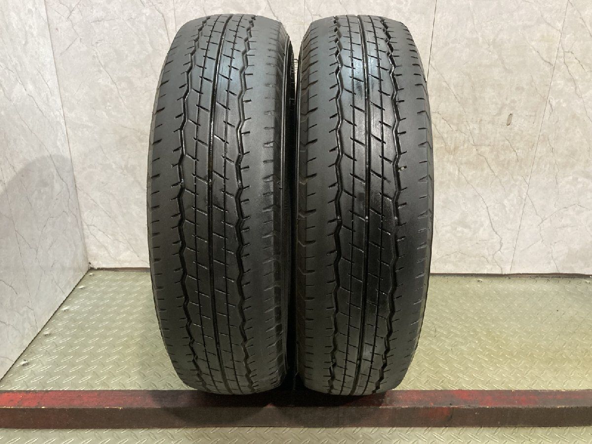 DUNLOP SP175N 195/80R15 107/105N LT 15インチ 夏タイヤ 2本 22年製 レジアス ハイエース キャラバン等 (KTX027)