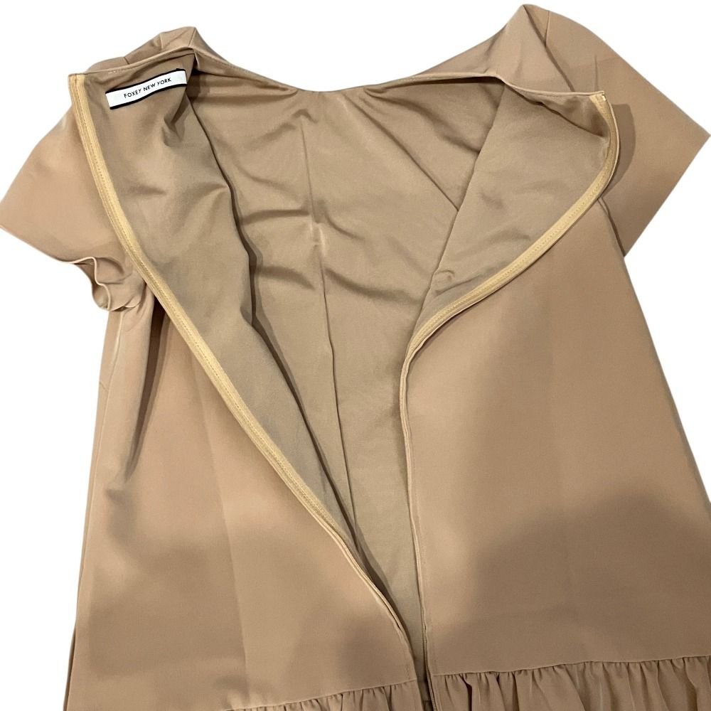 美品 FOXEY NEW YORK フォクシーニューヨーク マットストレッチ