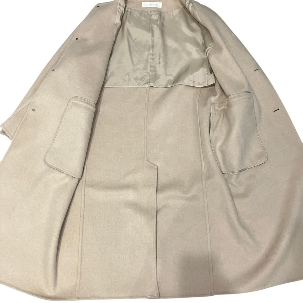美品 23AW GALERIE VIE ギャルリーヴィー ダブルフェイスクルーネック