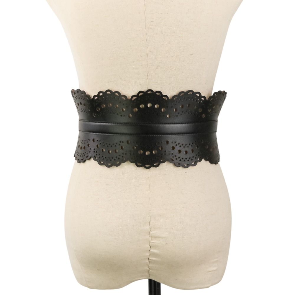 美品 ALAIA アライア VIENNE ヴィエンヌ カットワークレザー