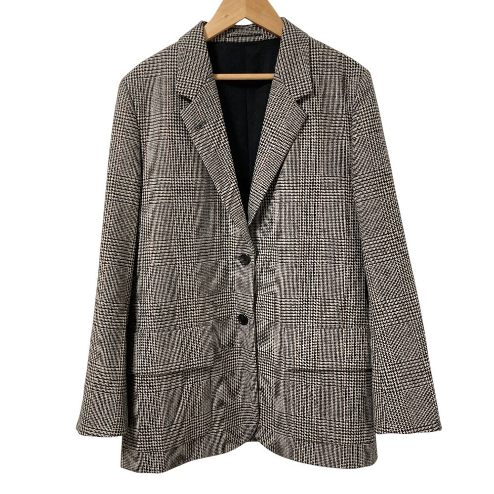 美品 マーガレットハウエル LOVAT テーラードジャケット サイズ1 美品 MARGARET HOWELL マーガレットハウエル Lovat マルチチェック