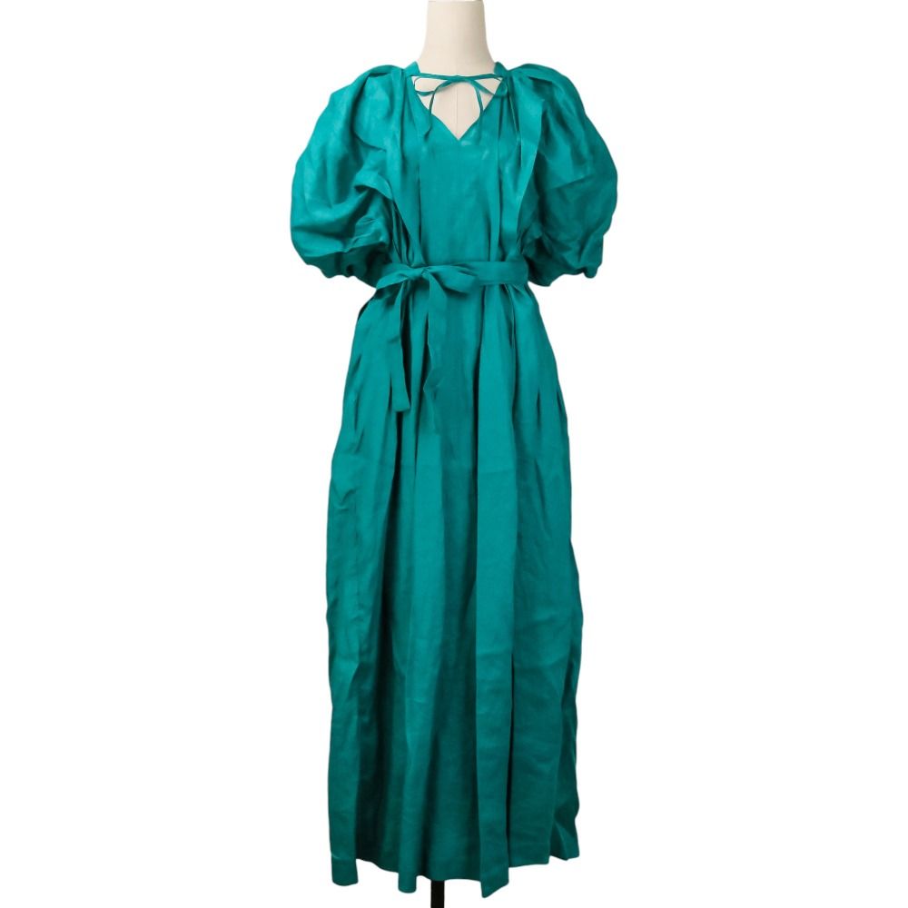 23SS マイラン Volume Sleeve Maxi Dress ワンピース 美品 23SS MYLAN マイラン Volume Sleeve Maxi Dress リネン