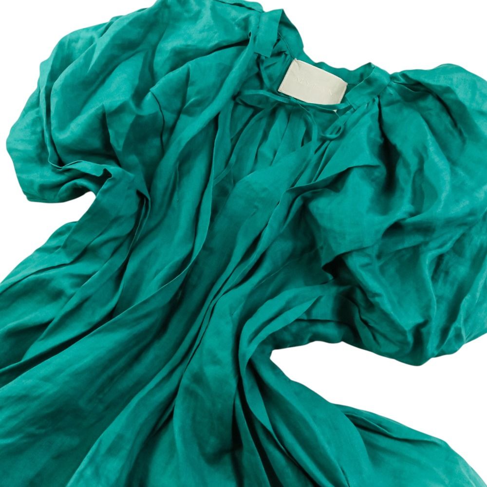 23SS マイラン Volume Sleeve Maxi Dress ワンピース 美品 23SS MYLAN マイラン Volume Sleeve Maxi Dress リネン