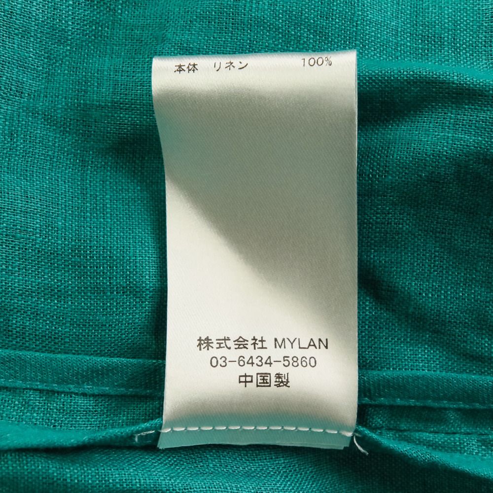 美品 23SS MYLAN マイラン Volume Sleeve Maxi Dress リネン