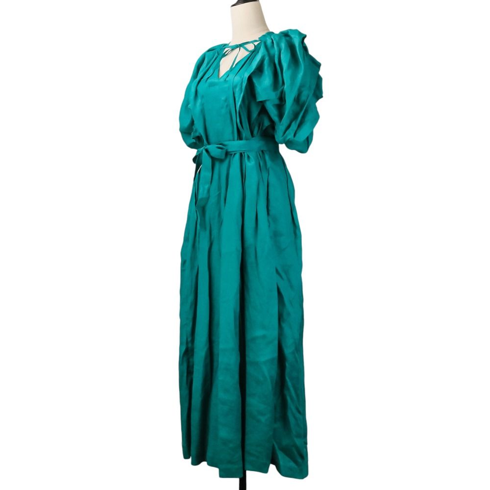 23SS マイラン Volume Sleeve Maxi Dress ワンピース 美品 23SS MYLAN マイラン Volume Sleeve Maxi Dress リネン