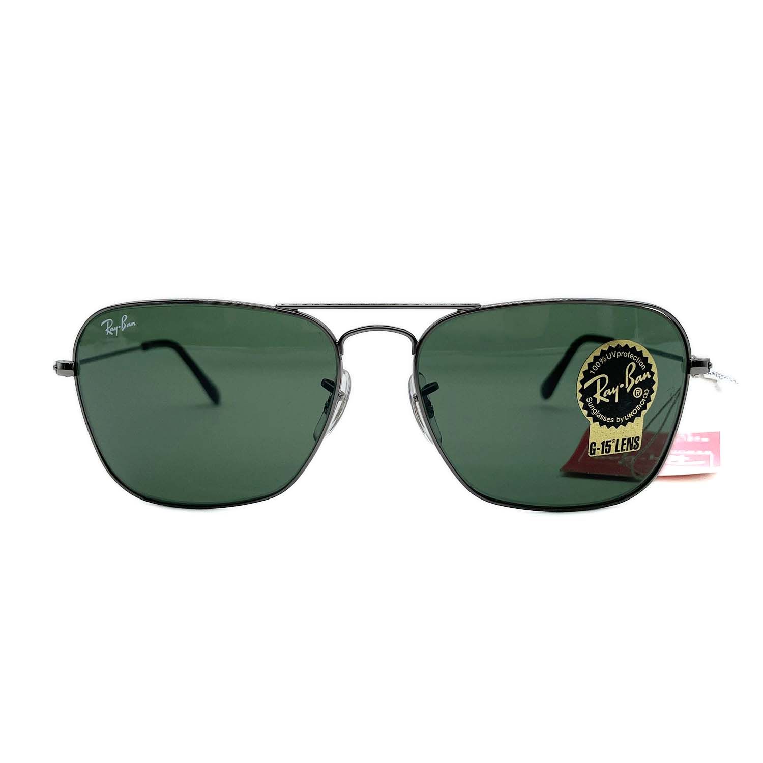 Ray-Ban レイバン キャラバン サングラス 004 58 RB3136 合金 ガラス ブラック メンズ 【中古】