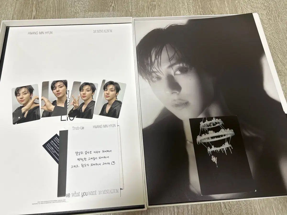 HWANG MINHYUN ミニョン トレカ ファン・ミニョン(HWANG MINHYUN) ソロ アルバム SOLO アルバム