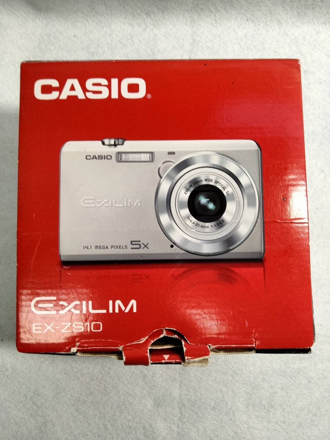 カメラ】CASIO カシオ EXILIM EX-ZS10 本体 デジタルカメラ SLV 動作