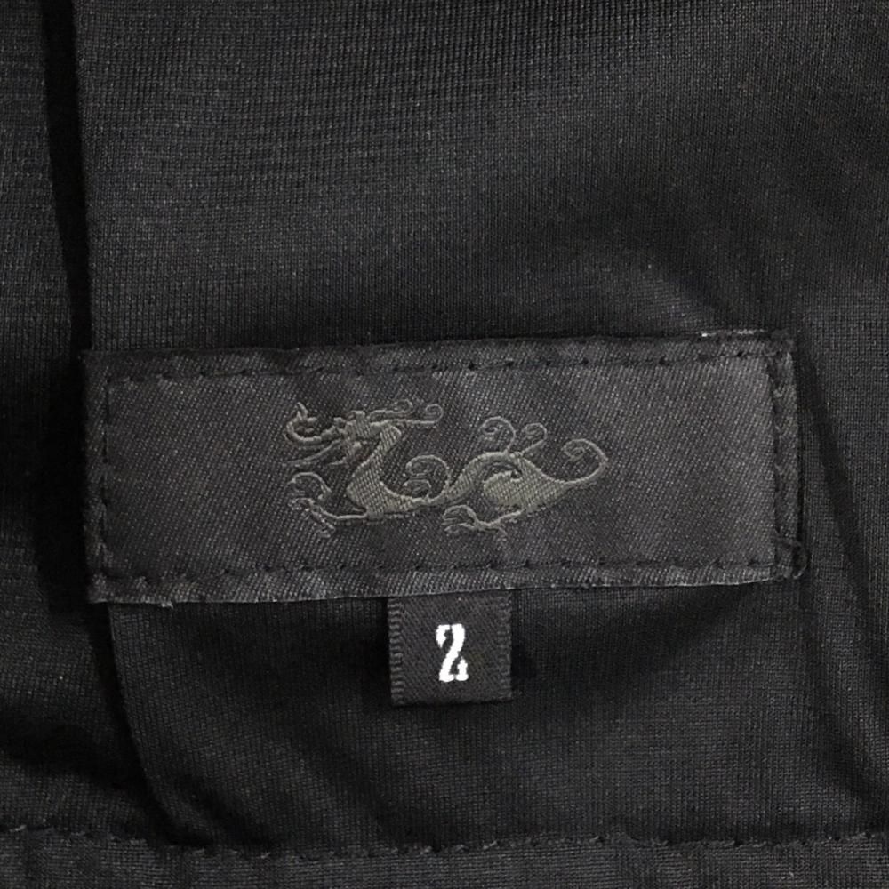 美品】ダンスウィズドラゴン スカート 黒×ピンク系 ウエストゴム英字