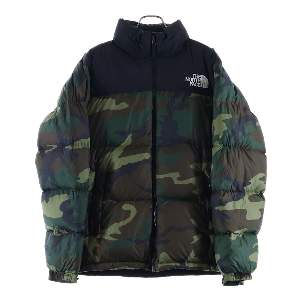 THE NORTH FACE (ザノースフェイス) NOVELTY NUPTSE JACKET ノベルティー ヌプシ ダウンジャケット カーキ ND91632