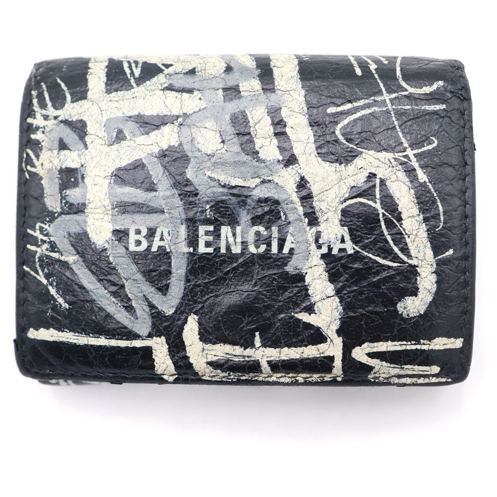 美品】BALENCIAGA ミニ財布 バレンシアガ BALENCIAGA ミニ ペーパー