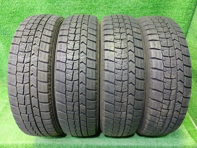DUNLOP スタッドレス ダンロップ ウィンターマックスWM02 155/65R14 4本 6ミリ 1本2021年