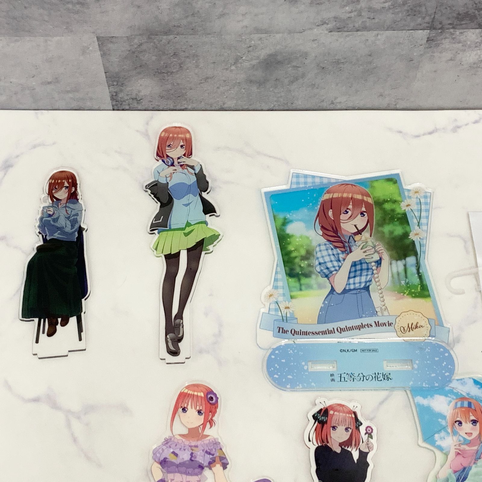 価格要相談　五等分の花嫁　引退品　中野一花二乃三玖四葉五月　全100点以上 五等分の花嫁 アクリルスタンド まとめ売り 中野一花 二乃 三玖 四葉
