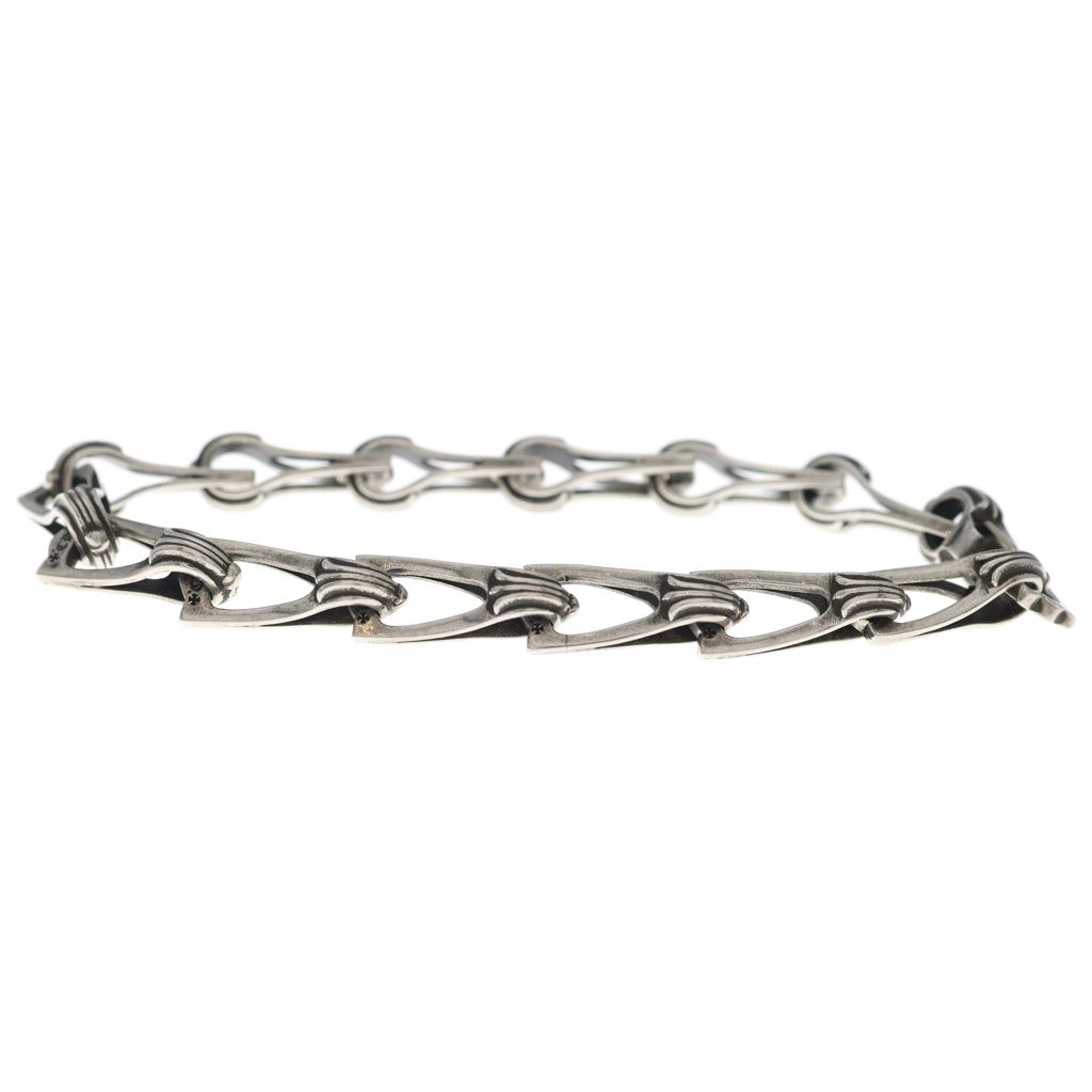 CHROME HEARTS クロムハーツ WINDOW CHAIN ウインドウチェーン シルバーブレスレット CHROME HEARTS (クロムハーツ) WINDOW CHAIN ウインドウチェーン