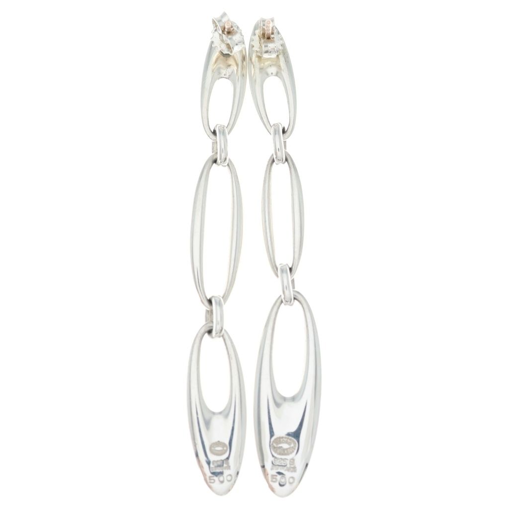 Georg Jensen (ジョージジェンセン) ゼファー ロングピアス シルバー