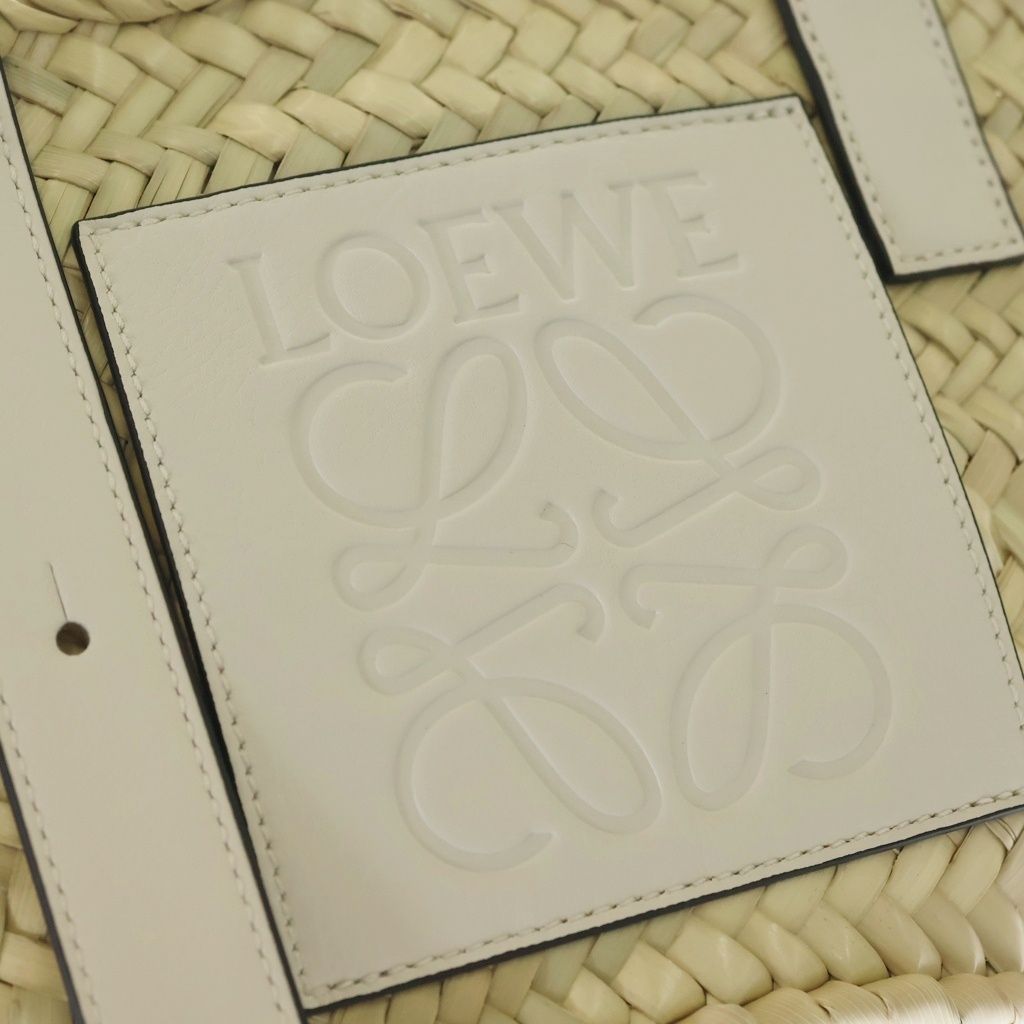 LOEWE (ロエベ) バスケット スモール トートバッグ ハンドバッグ カゴ