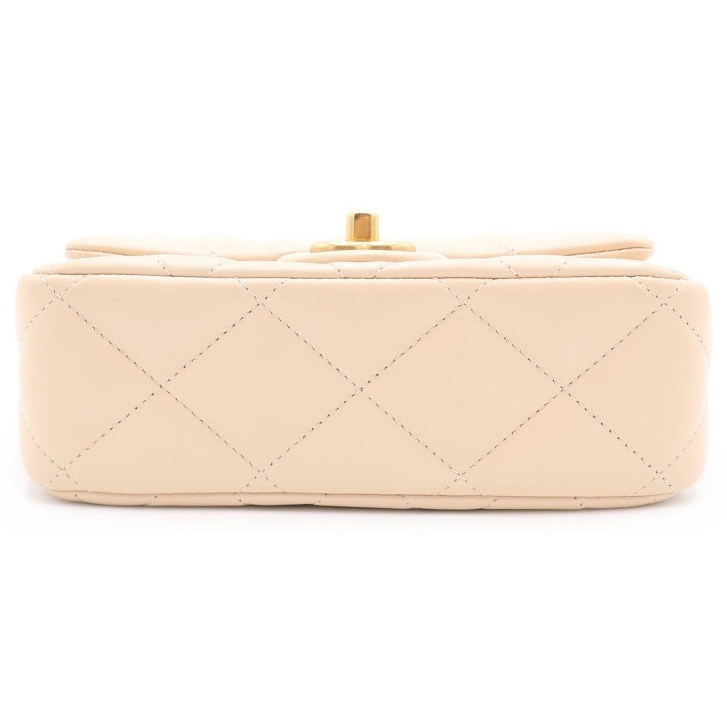 CHANEL (シャネル) マトラッセ ミニフラップ ショルダーバッグ