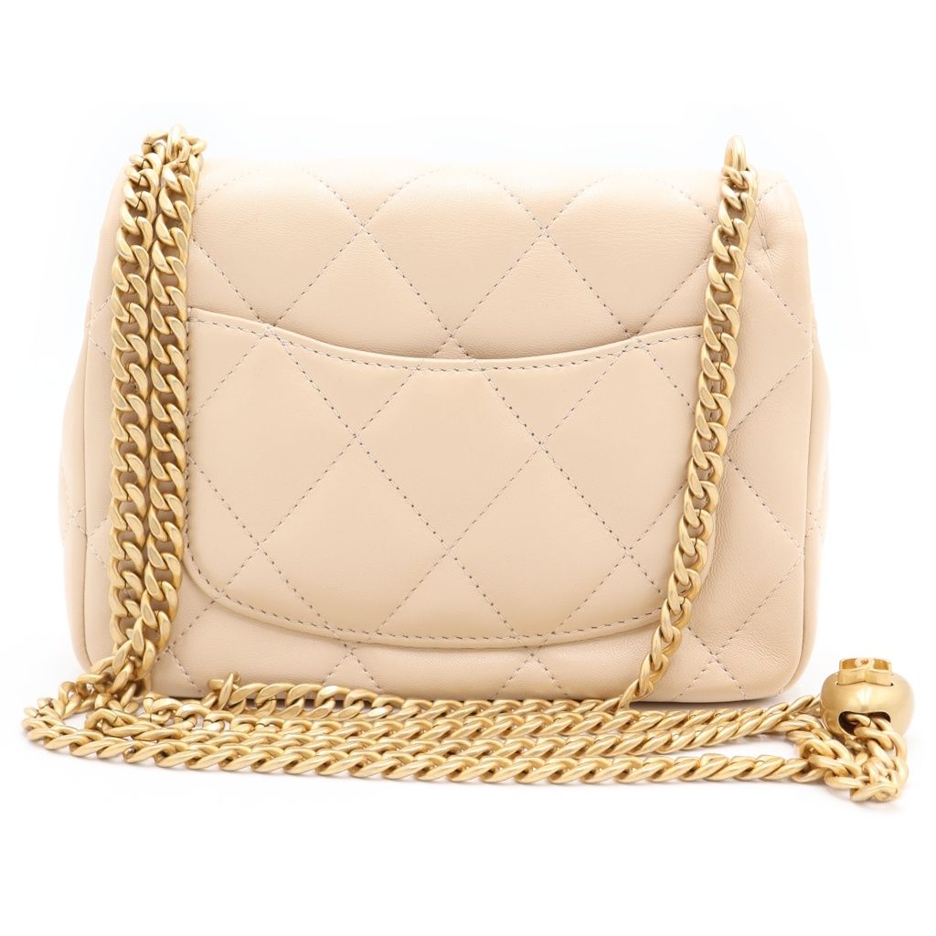 CHANEL (シャネル) マトラッセ ミニフラップ ショルダーバッグ