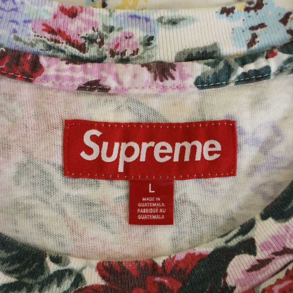 SUPREME (シュプリーム) 26SS Washed Top Floral ウォッシュド トップ