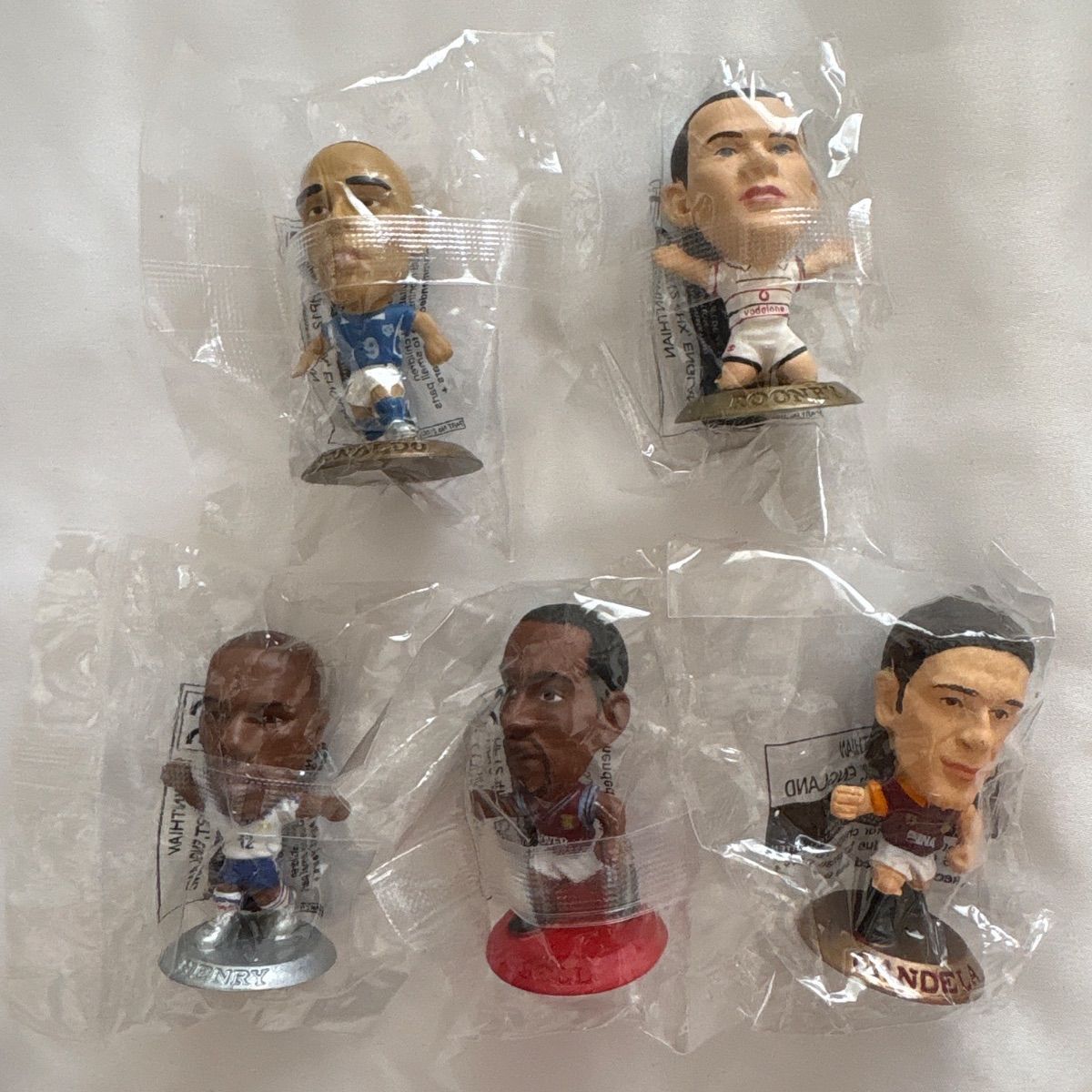 未使用保管品】コリンシアン サッカーフィギュア 5体セット ロナウド