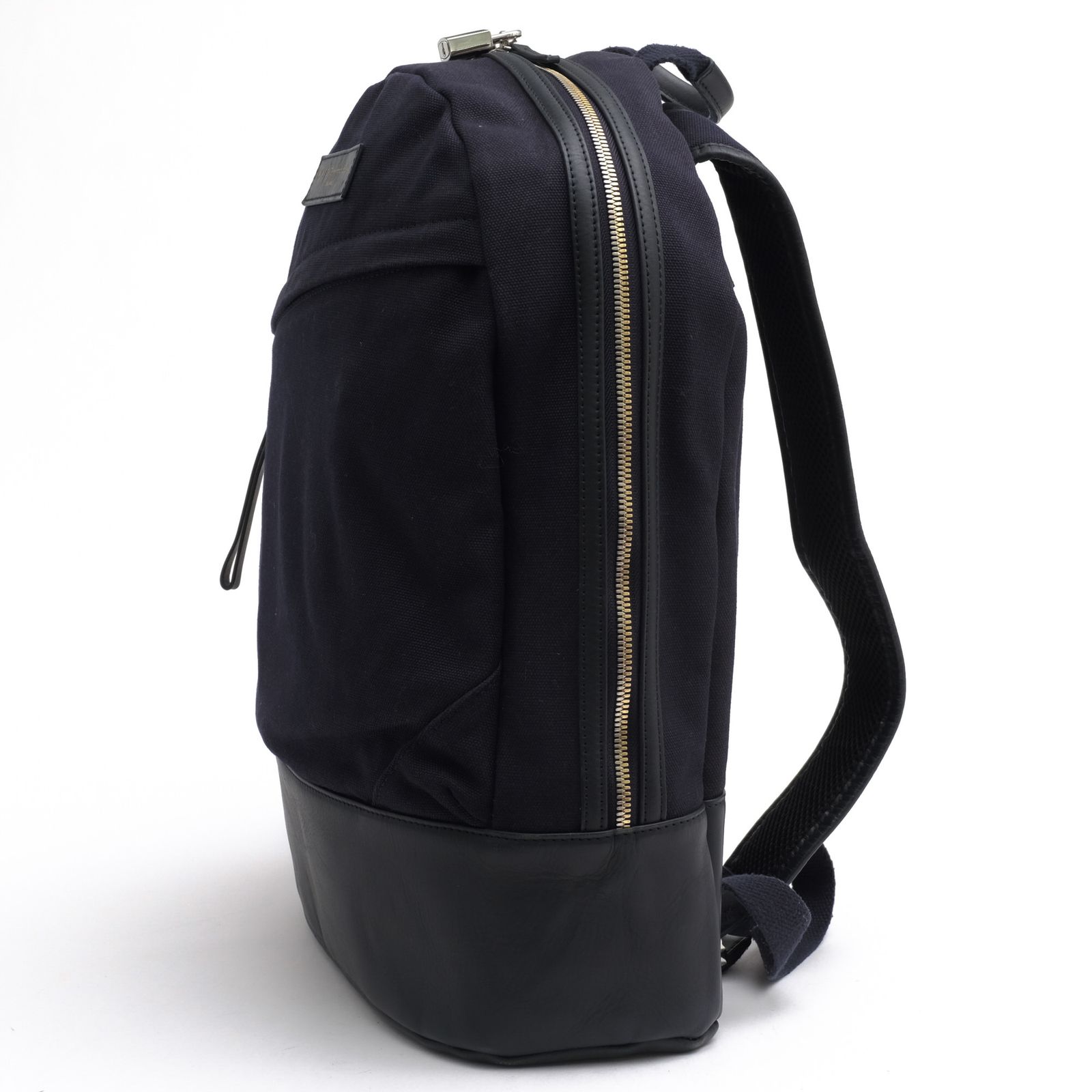 ウォント レス エッセンシャル デ ラヴィ／WANT Les Essentiels de la Vie リュック バッグ バックパック メンズ 男性 男性用 コットン 綿 キャンバス レザー 革 ネイビー 紺  Kastrup 2.0 Backpack バックパック ノートPC収納可 デイパック ウォント レス エッセンシャル デ ラヴィ／WANT Les Essentiels de la