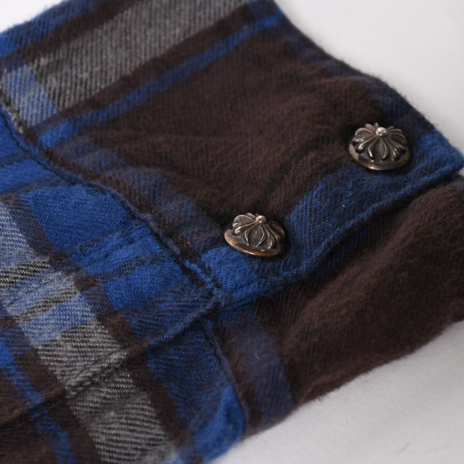 CHROME HEARTS クロムハーツ Y NOT CHプラス レザーパッチ チェック