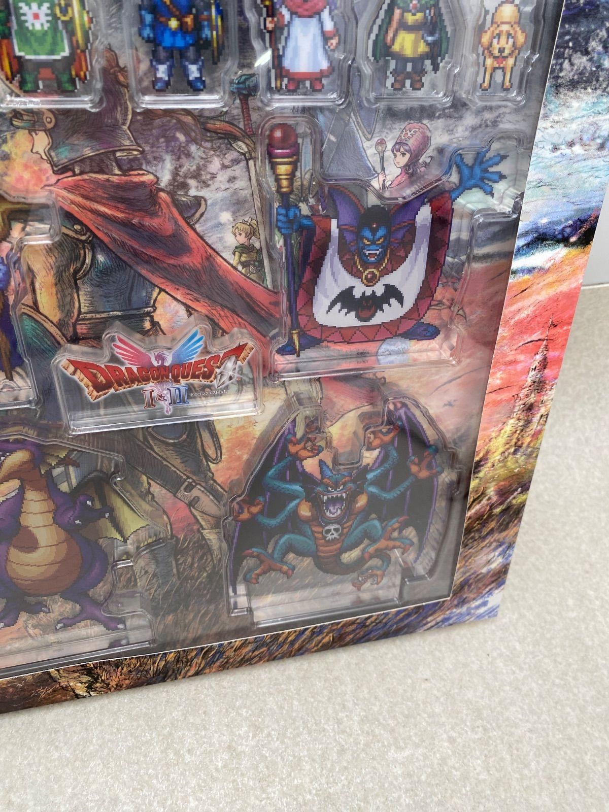 ドラゴンクエストI＆II アクリルブロックコンプリートセット ロトの盾