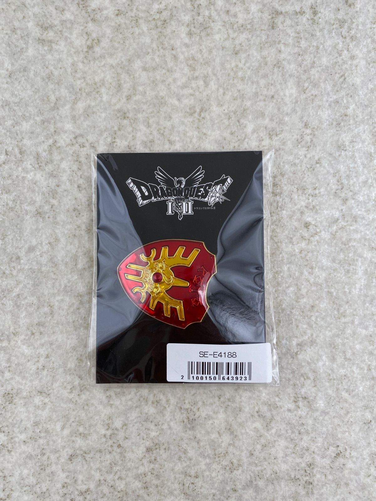 ドラクエ1 2 3 アクリルブロック ロトの盾ピンズ 3点セット ドラゴンクエストI＆II アクリルブロックコンプリートセット ロトの盾