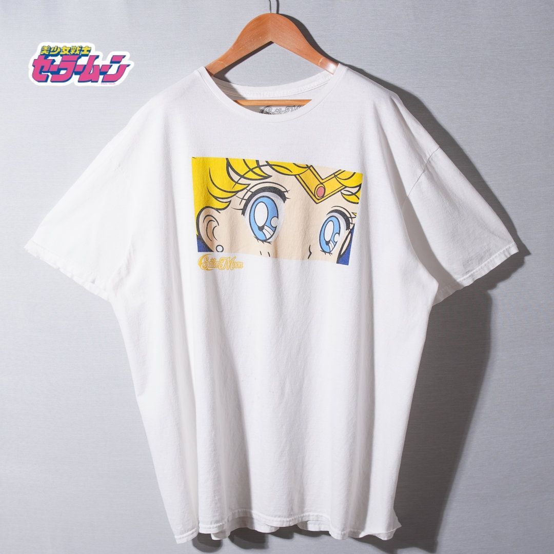 美少女戦士 セーラームーン Sailor Moon Tシャツ XXL ホワイト 月野