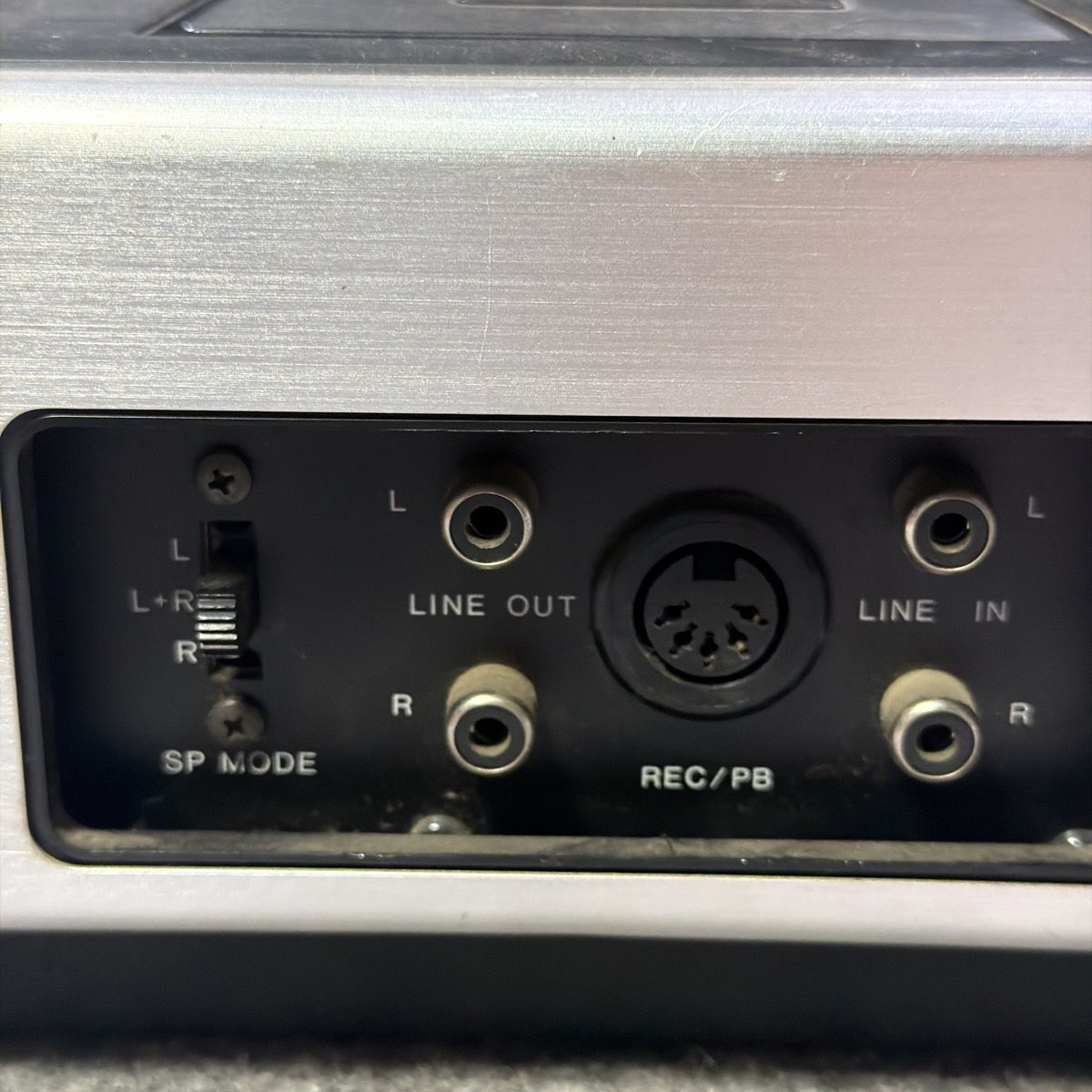 再生確認済】SONY TC-2810 ステレオカセットコーダー 1975年発売 当時