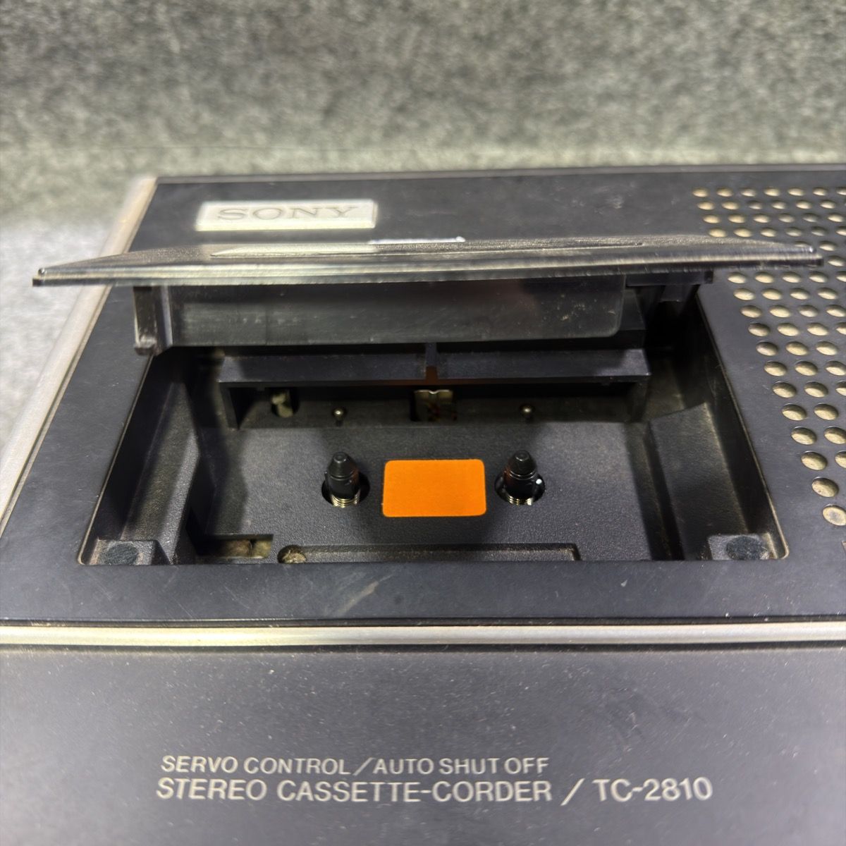 再生確認済】SONY TC-2810 ステレオカセットコーダー 1975年発売 当時