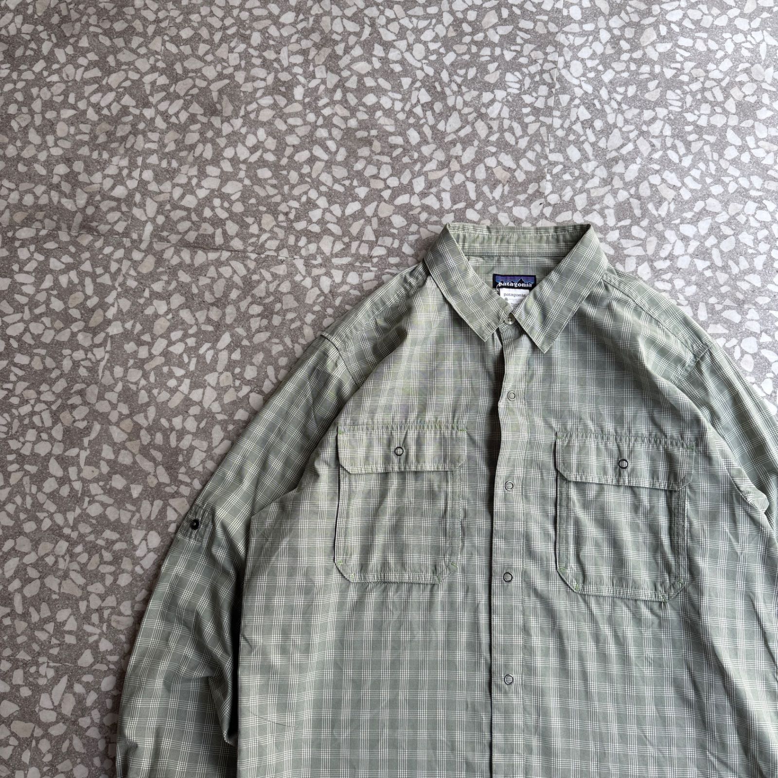 [ Archive アーカイブ Y2K ] Patagonia /10's EL RAY shirt パタゴニア エルレイシャツ　オールシーズン　長袖　チェック　オールド　アメカジ　アウトドア ストリート　羽織