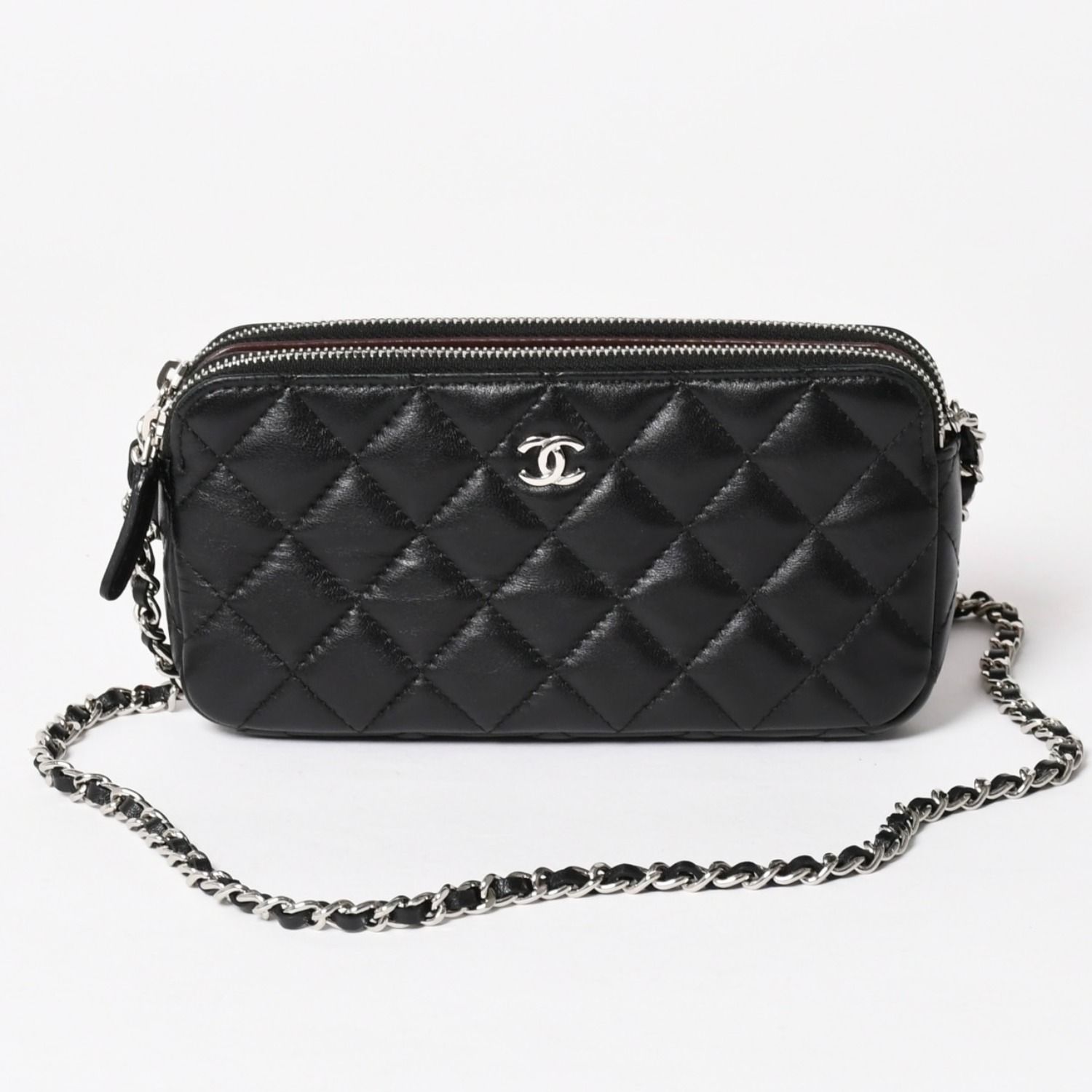 CHANEL シャネル チェーンショルダーウォレット 財布 28番台 ココ 