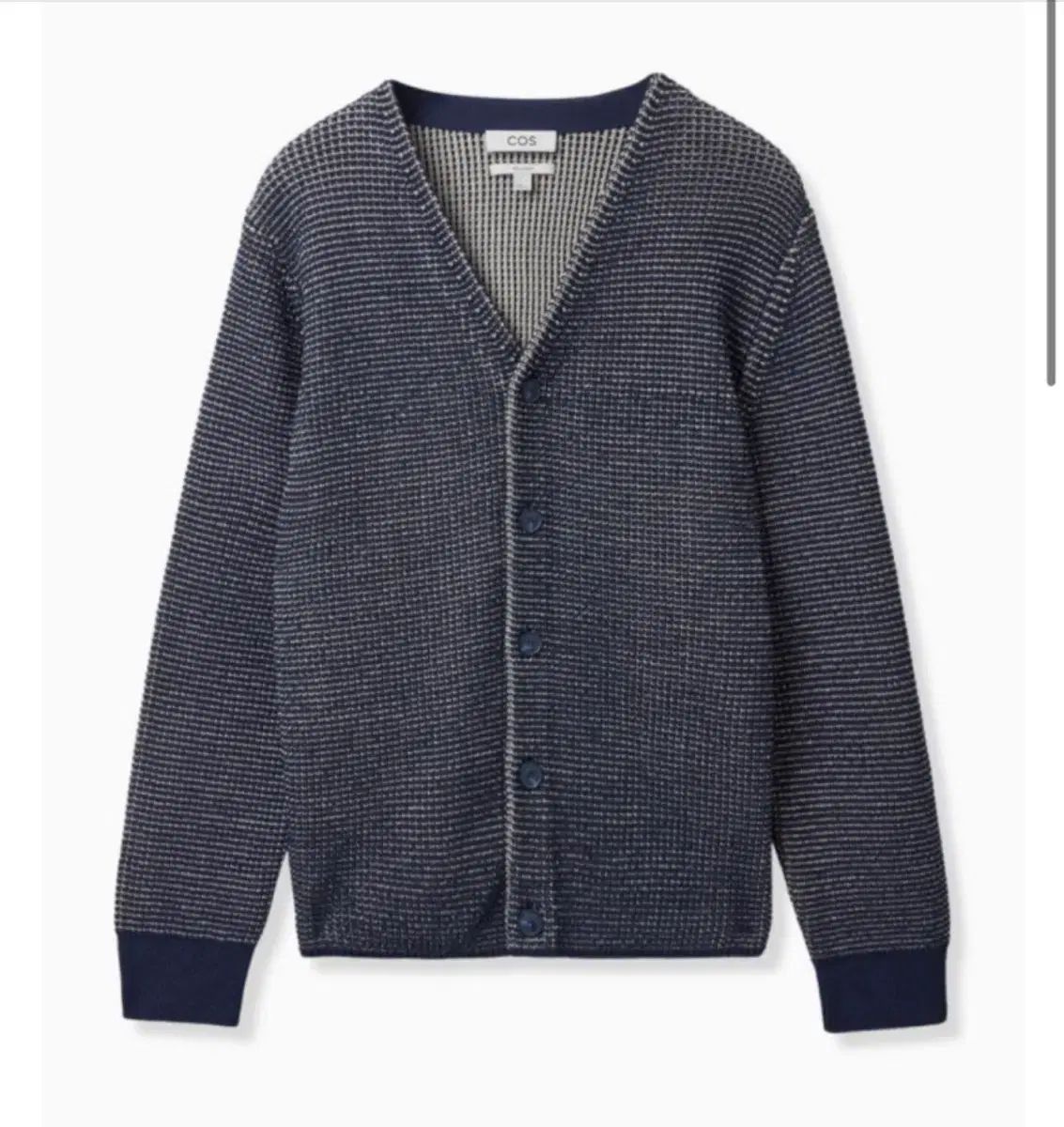 コス リラックスフィット KNITTED カーディガン Mサイズ 100-105 サイズ感 出品