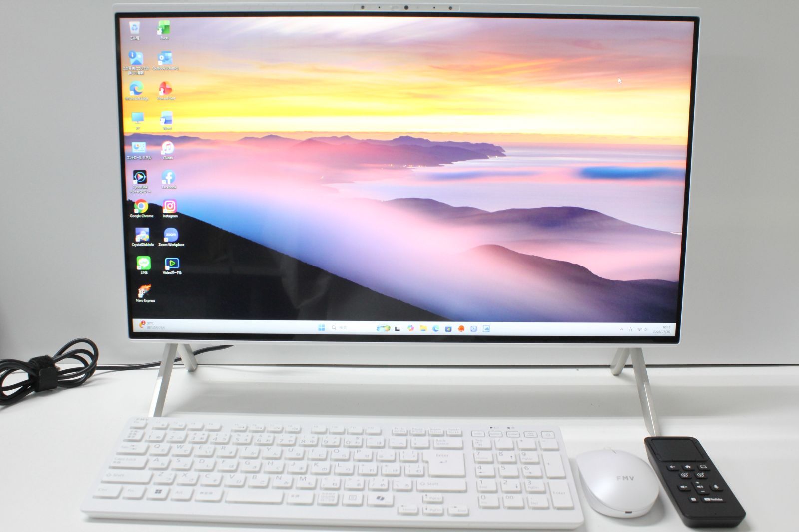 【中古一体型デスクトップ】富士通〈FMV F55-K1〉第12世代Core i5/SSD1TB/メモリ16GB ⑤