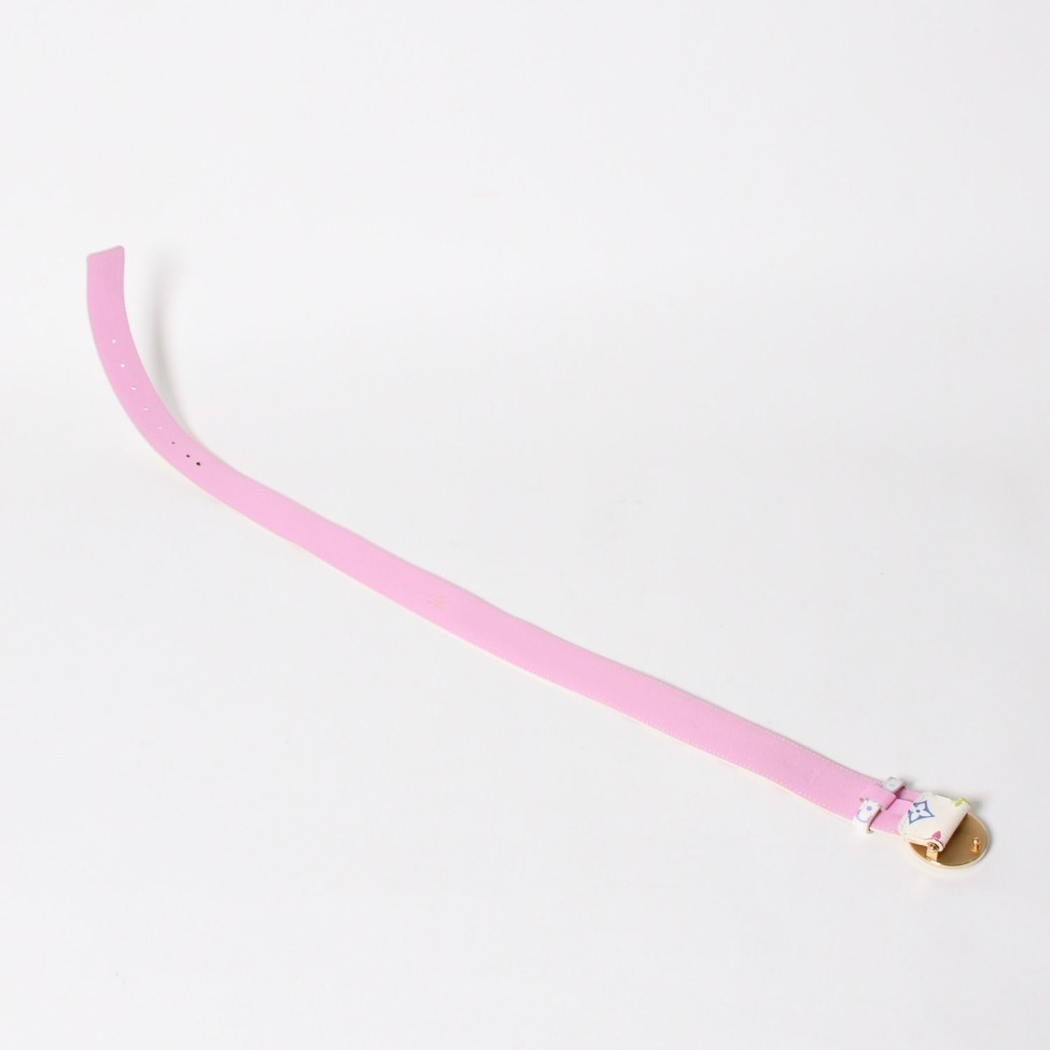 LOUIS VUITTON ルイヴィトン サンチュール ベルト M9627 PVC ホワイト