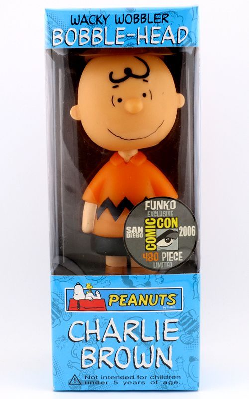 Wacky Wobbler Peanuts Funko - Bobble-Head Brown Charlie from