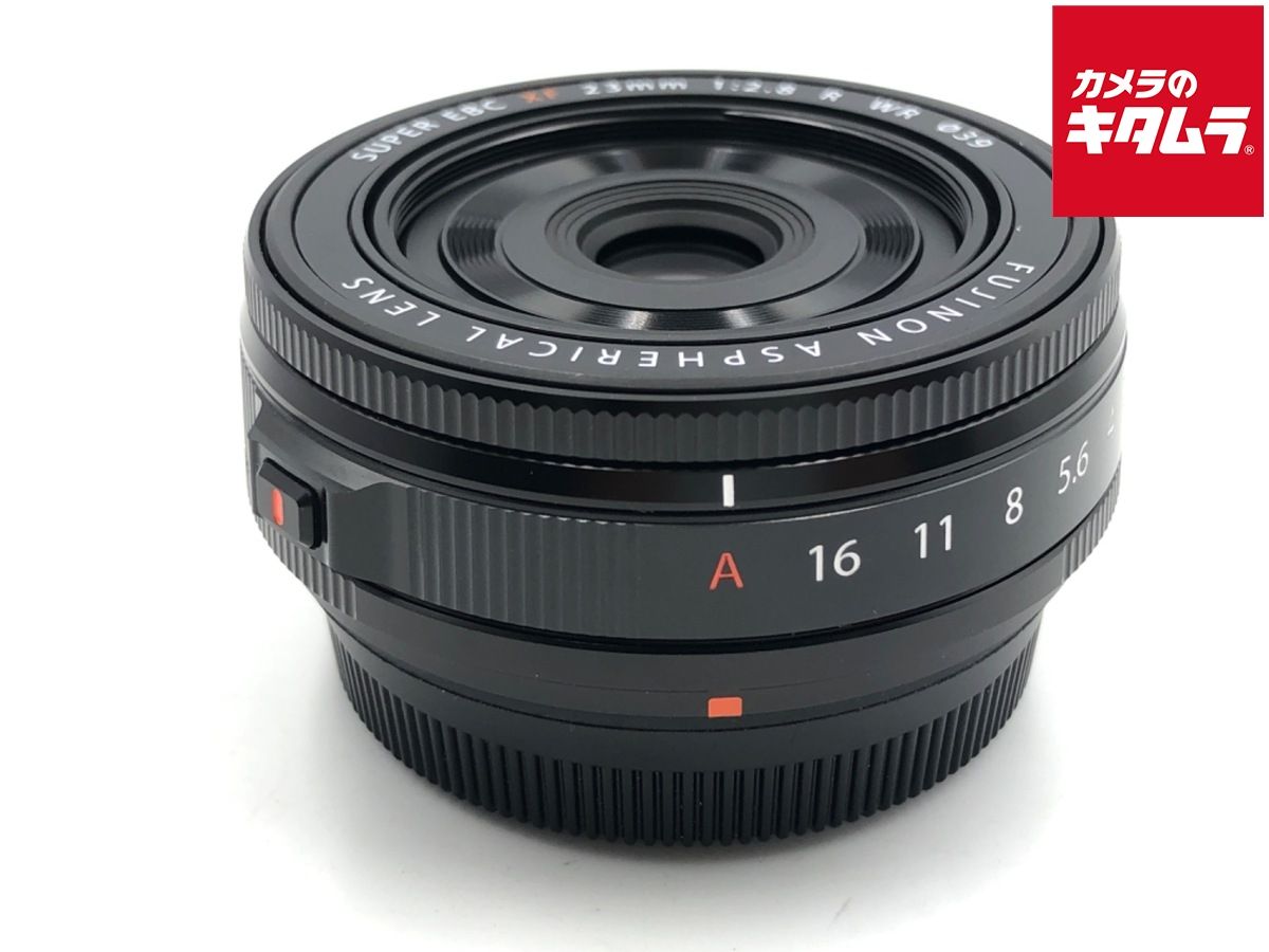 【中古】 【並品】 フジフイルム XF23mmF2.8 R WR ブラック