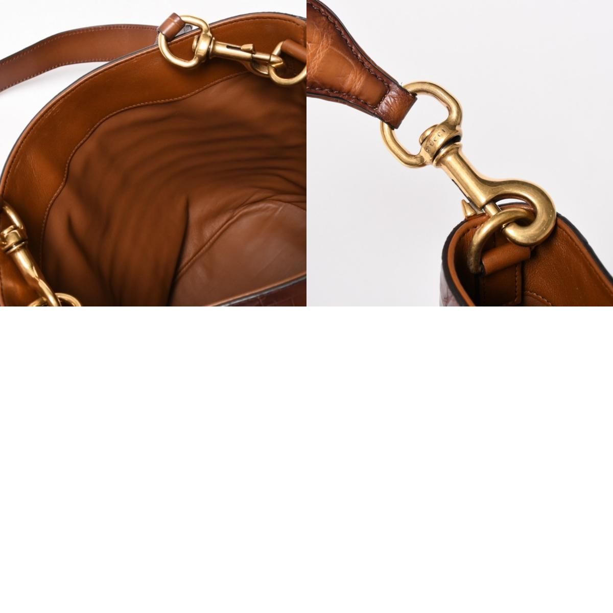 極美品 GUCCI グッチ ショルダーバッグ バケットバッグ クロスボディ