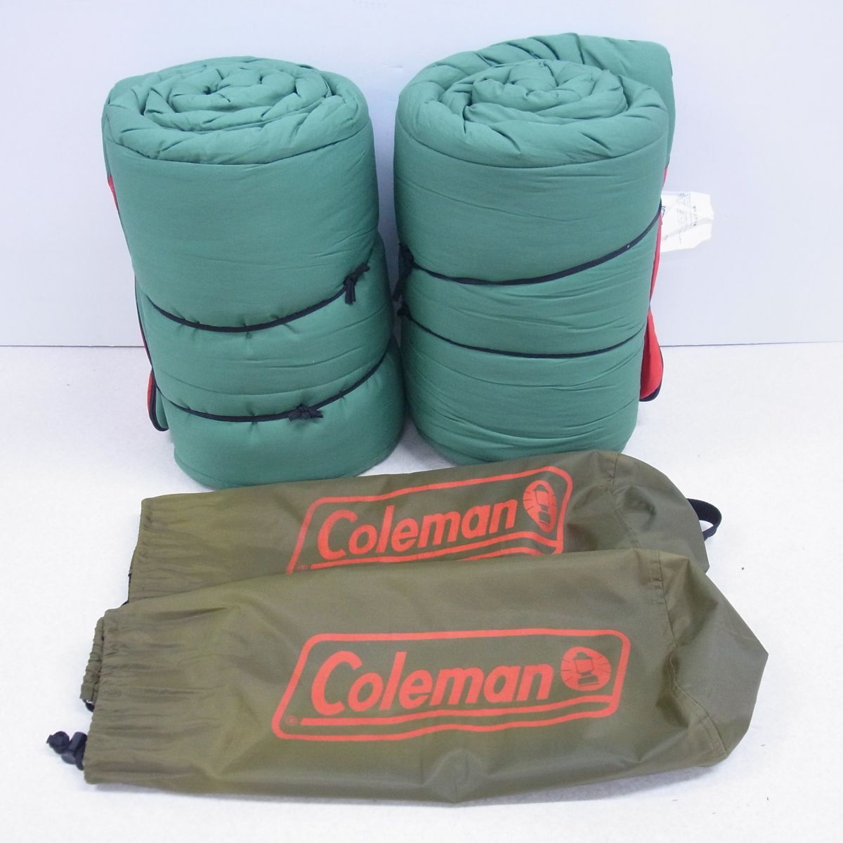 Coleman コールマン スリーピングバッグ 封筒型 シュラフ 2点セット 