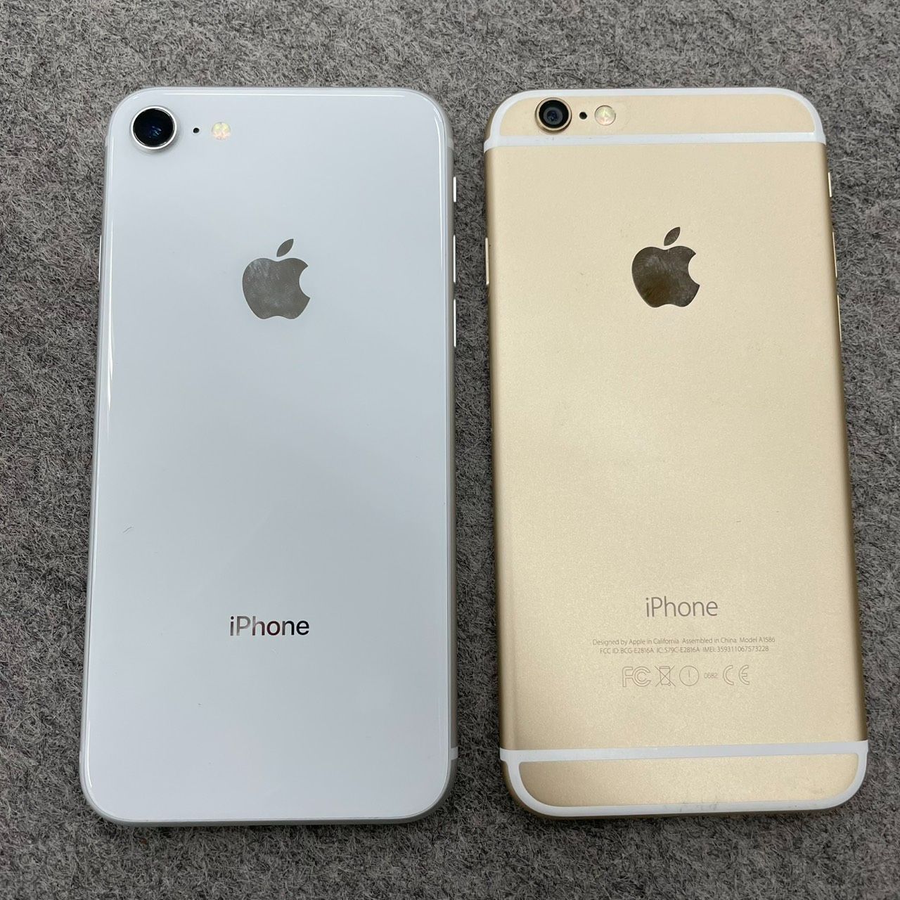 iPhone 2個セット 6Plus 8 シルバー ゴールド ジャンク品 動作未確認