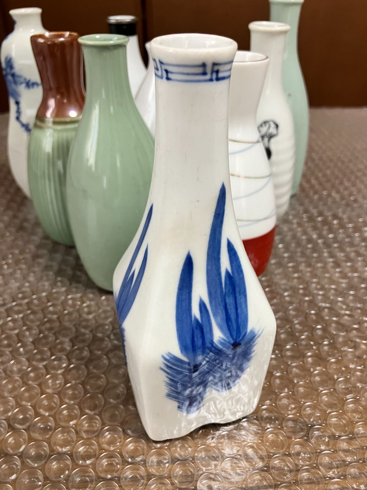 古い徳利 古い 徳利 9本 まとめ売り 酒器 陶器 磁器 酒瓶 一輪挿し 昭和レトロ