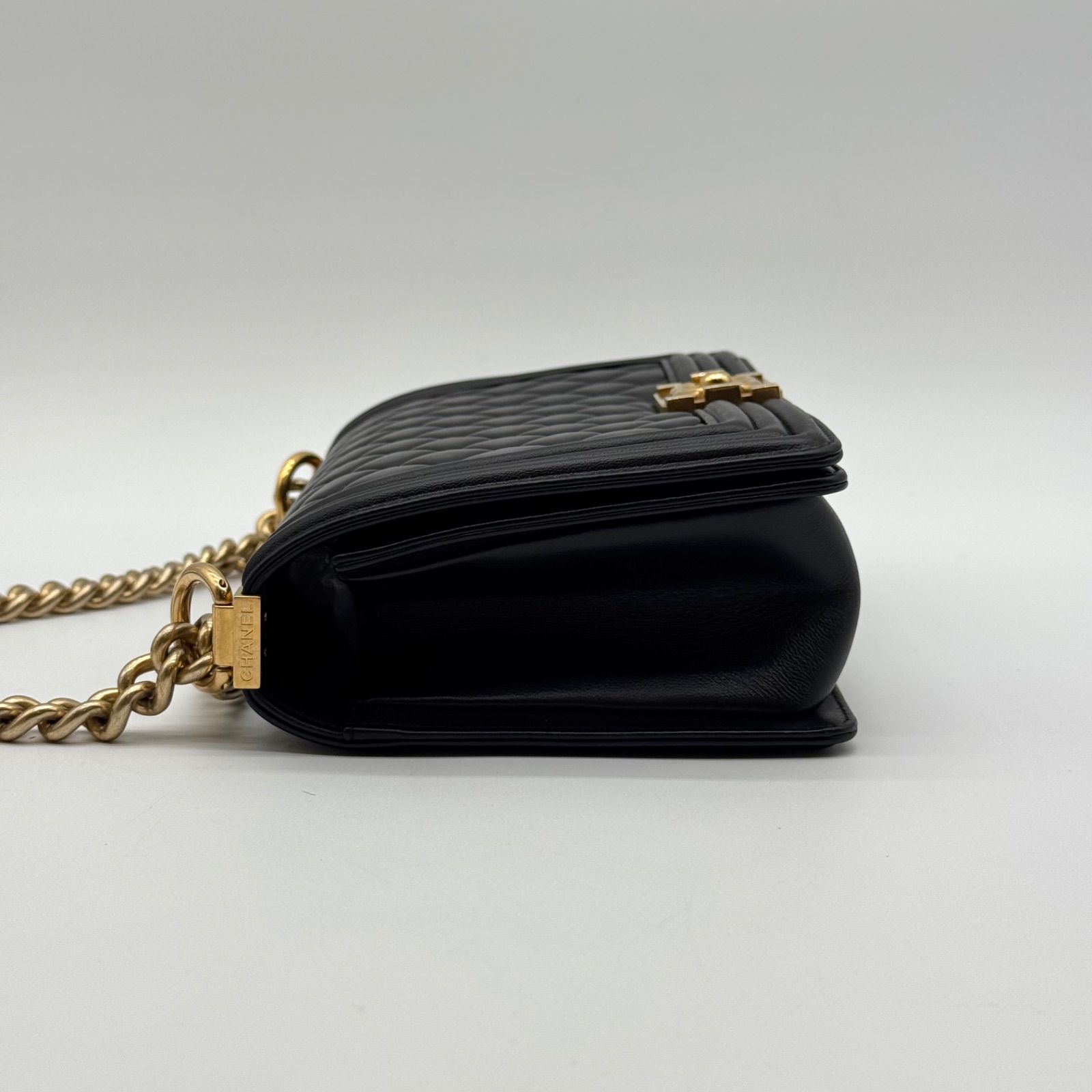 極美品✨CHANEL シャネル ショルダーバッグ ボーイ ココマーク 