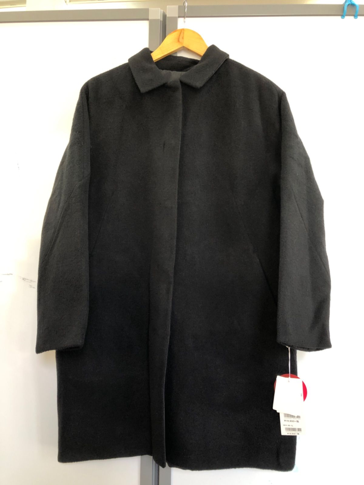 【D1-16】◇ DoCLASSE リバーシブルコート ブラック サイズXL
