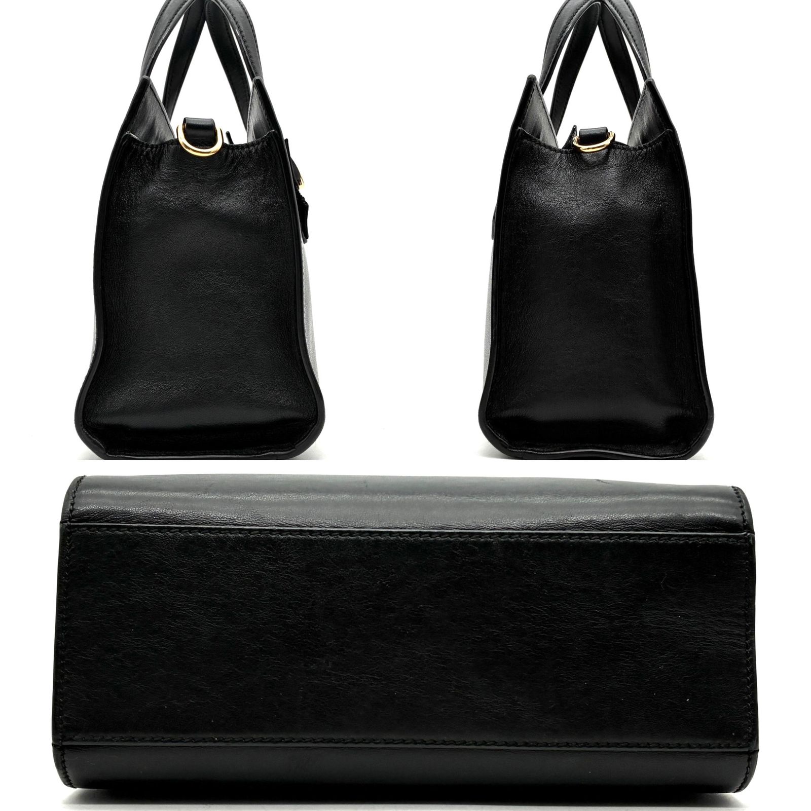美品 グッチ GUCCI 日本限定 GGリボン 2way ハンドバッグ ショルダー 