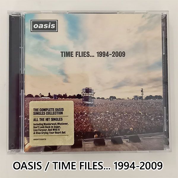OASIS TIME FLIES 1994-2009 2枚組 洋楽ロック ベストアルバム