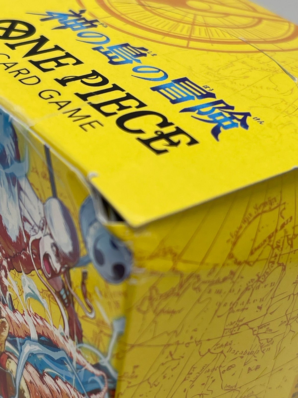ONE PIECE 神の島の冒険 OP-15 3BOX 未開封テープ付き ※箱へこみ有