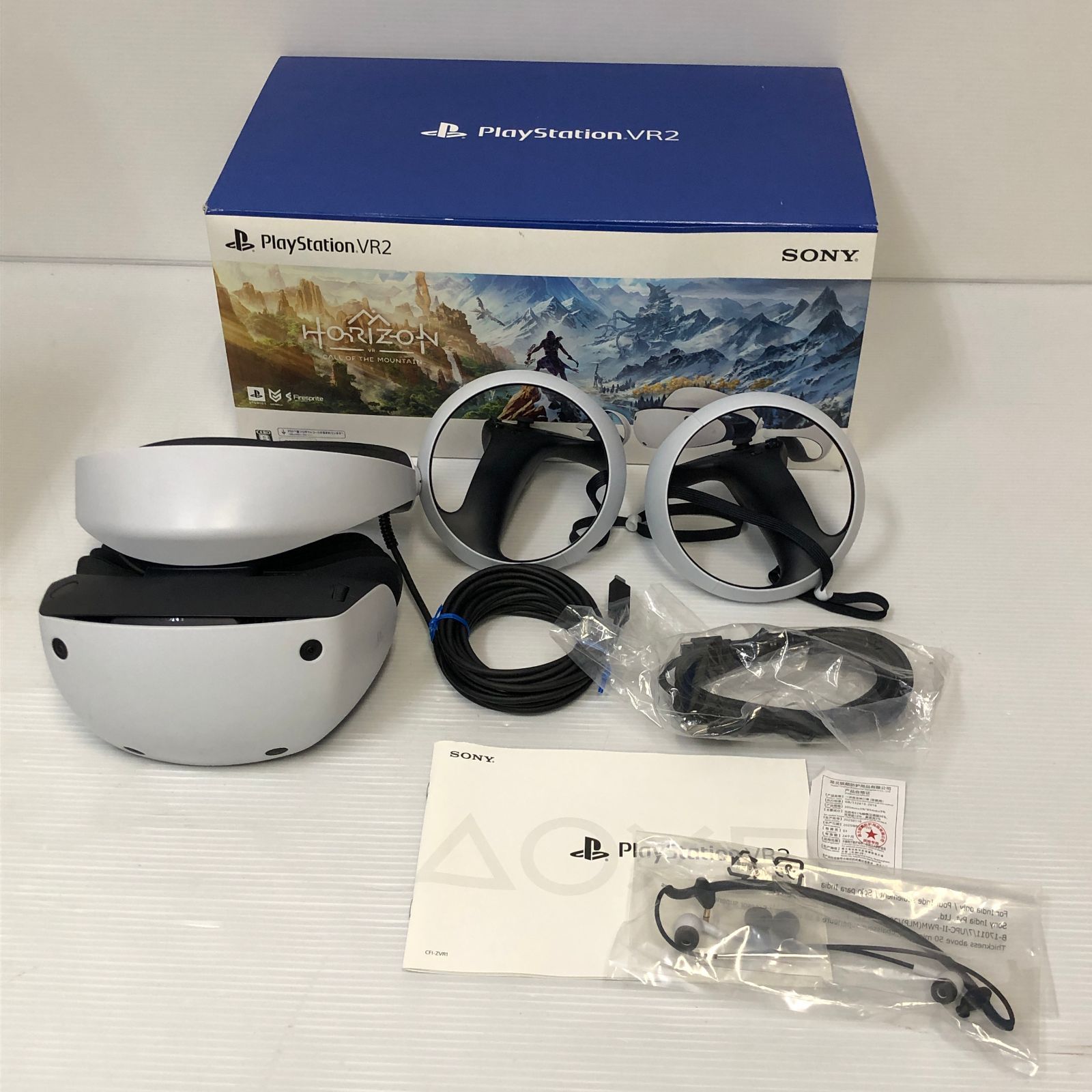 プロダクトコード欠品】PlayStation VR2 CFIJ-17001 PS5 ※箱ダメージ大