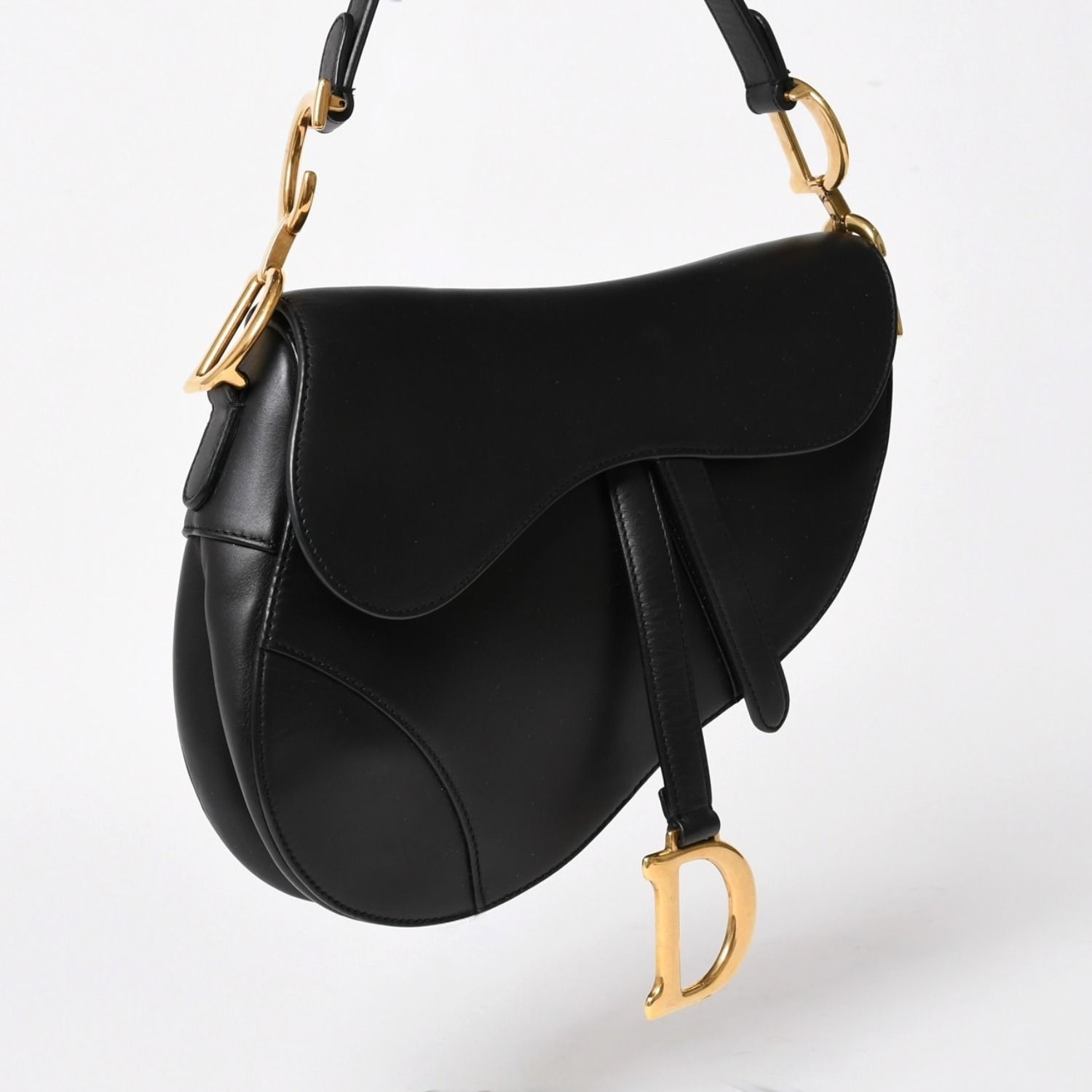極美品 Christian Dior クリスチャンディオール SADDLE BAG サドル